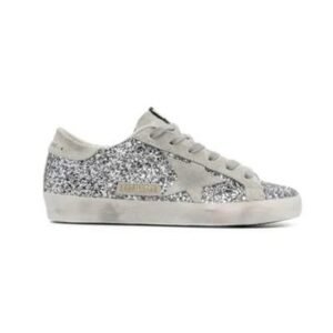 Golden Goose Super-Star 'Grey Glitter' (Women)