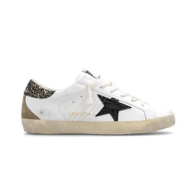 Golden Goose Super-Star 'White Brown Strass' (Women)