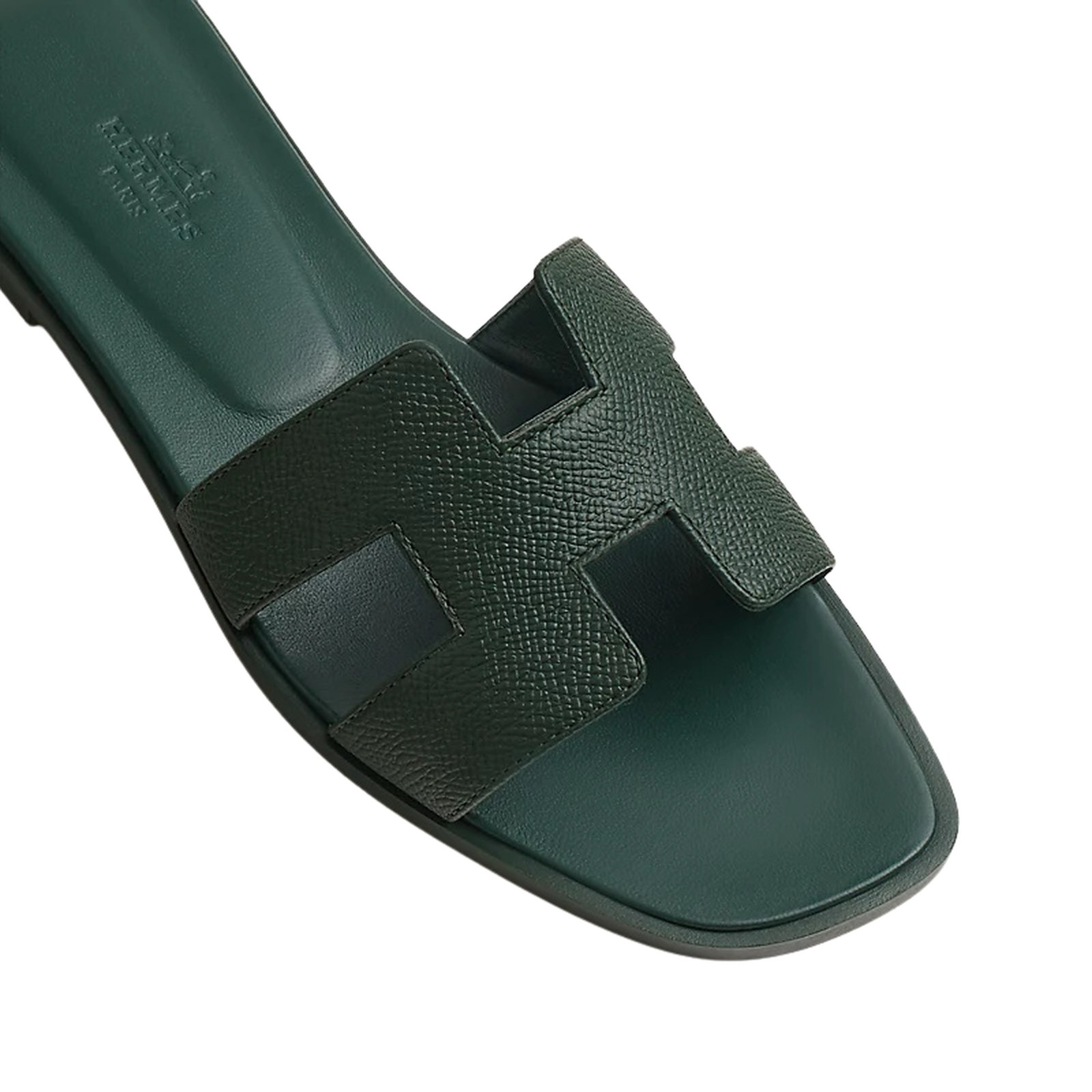 Hermès Oran Sandal 'Green' (Women) - الصورة 2