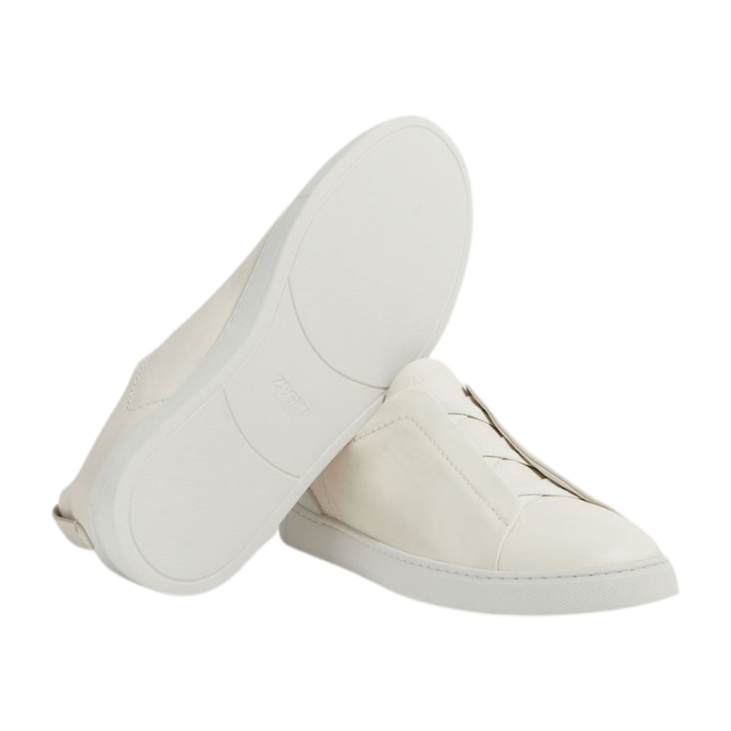 Zegna Triple Stitch™ SECONDSKIN Sneaker 'White' (Unisex) - الصورة 5