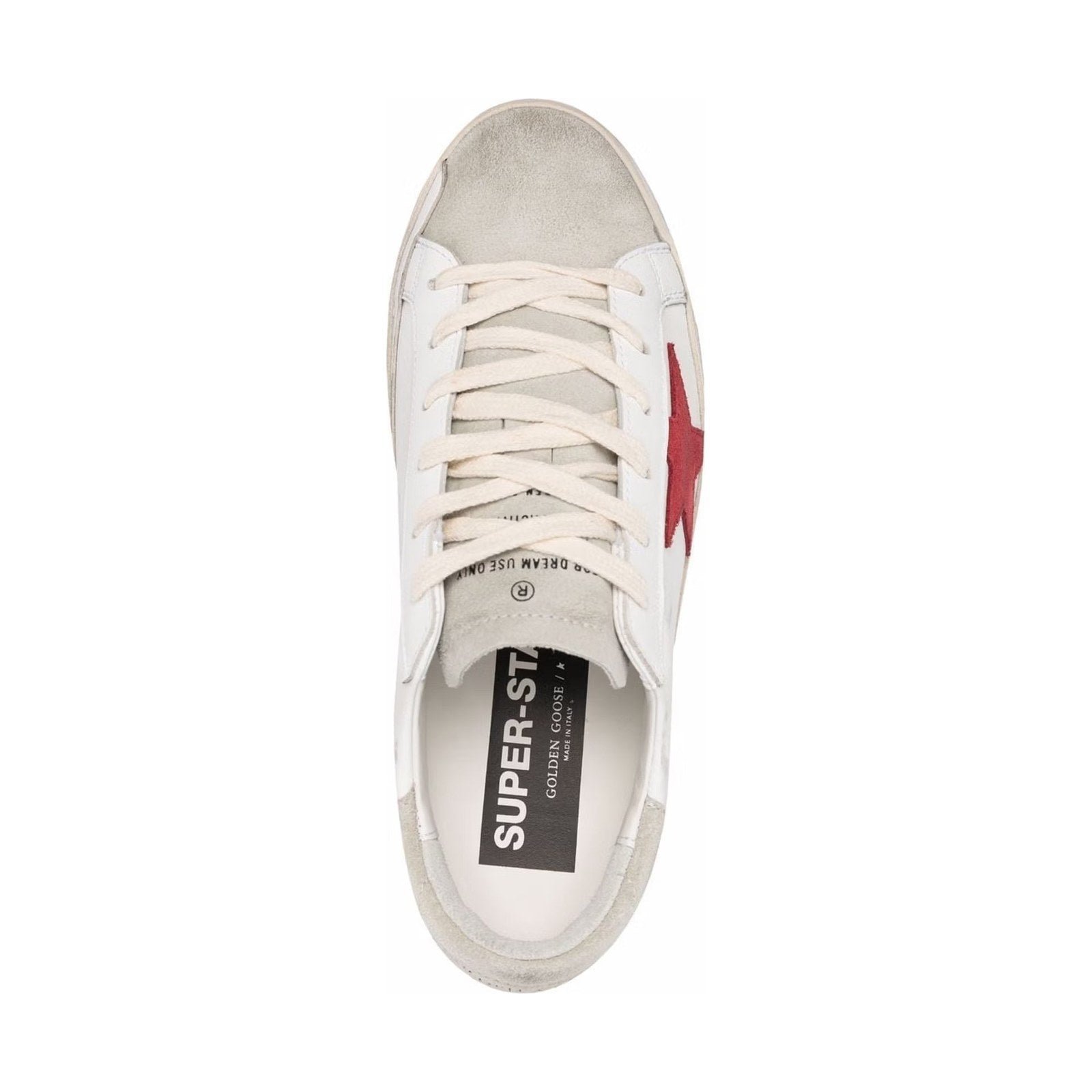 Golden Goose Super-Star 'Red Suede Star Grey Heel Tab' (Women) - الصورة 4