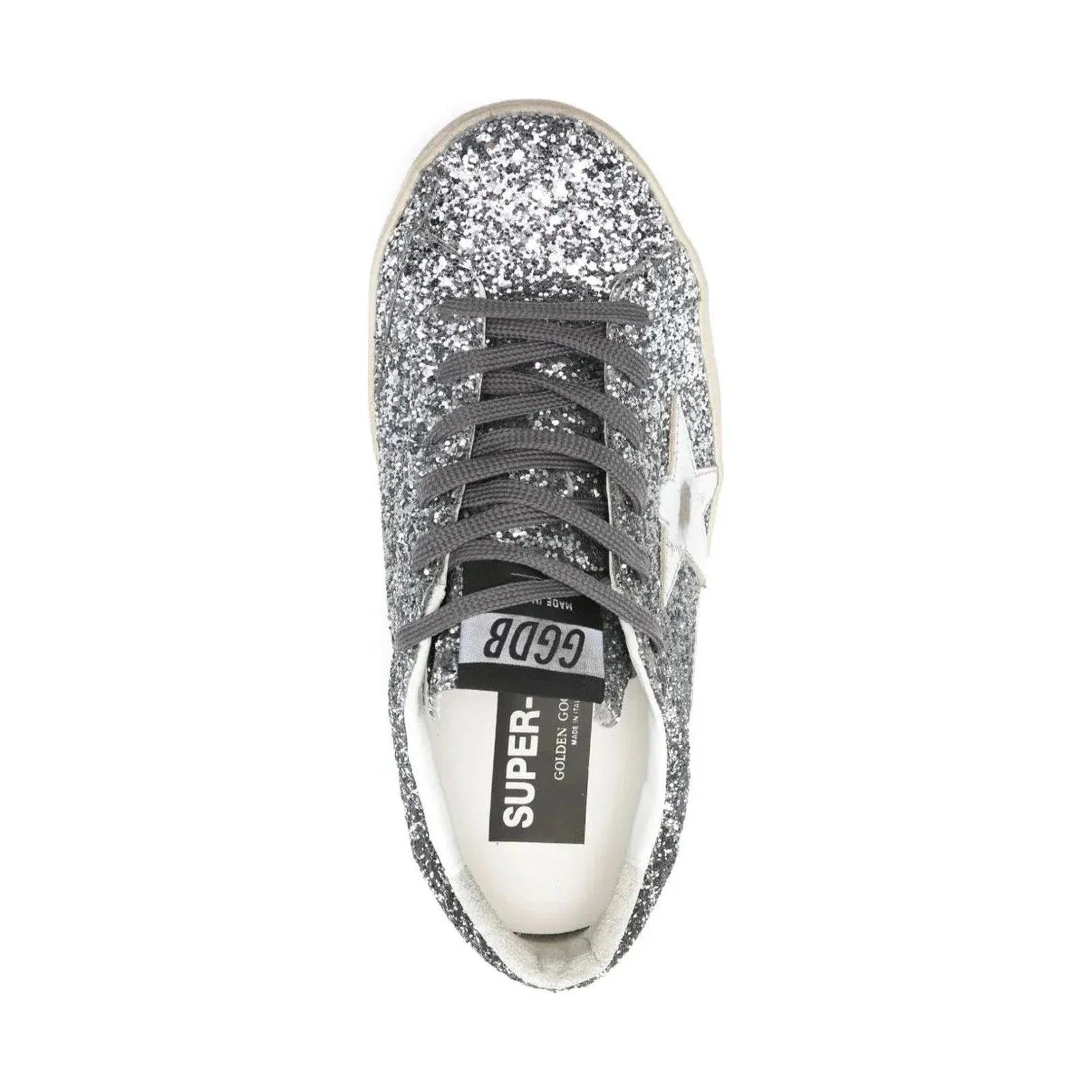 Golden Goose Super-Star 'Glitter Silver Metallic Star' (Women) - الصورة 4