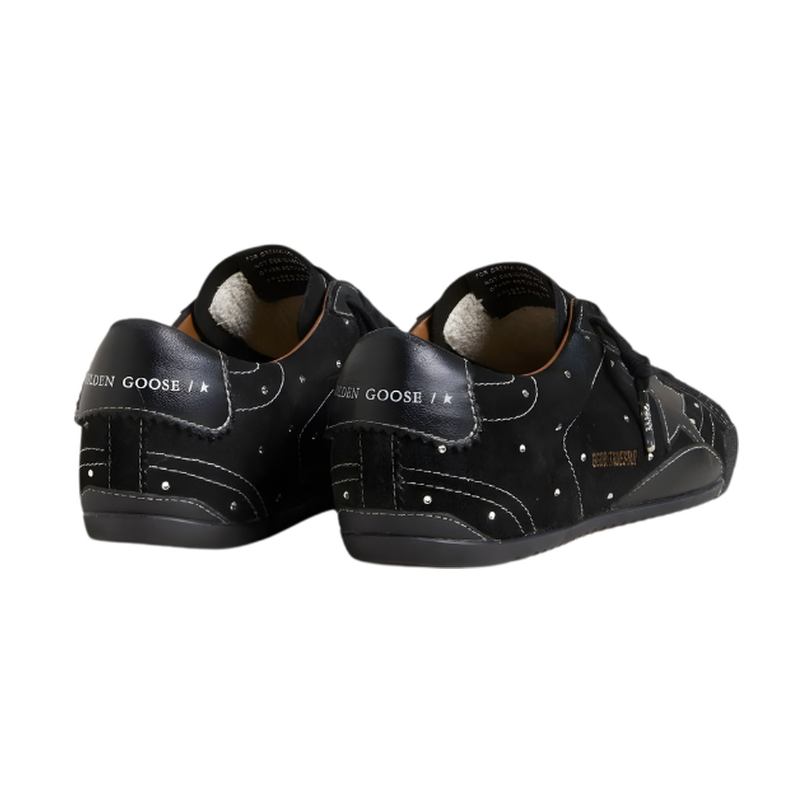 Golden Goose True-Star 'Black Suede Swarovski' (Women) - الصورة 2