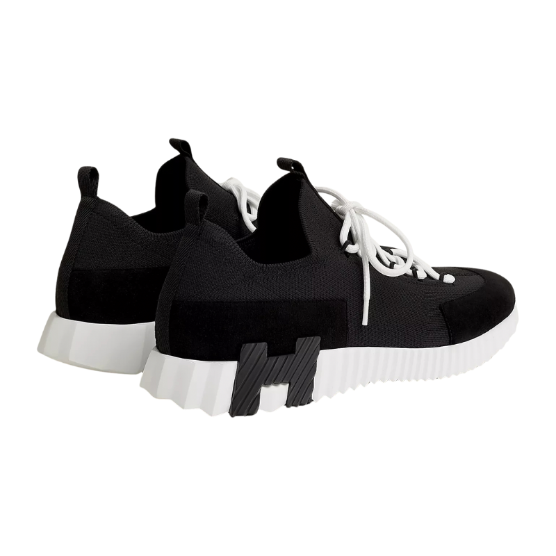 Hermès Lift Slip-On Sneaker 'Noir Blanc' (Unisex) - الصورة 2