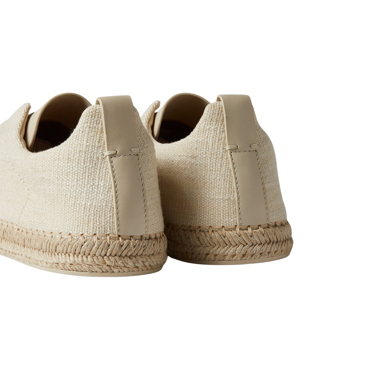 Zegna Triple Stitch™ Espadrille 'Off White Linen' (Men) - الصورة 5