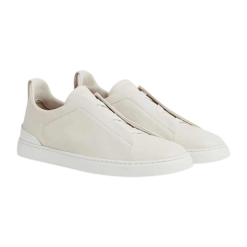Zegna Triple Stitch™ SECONDSKIN Sneaker 'White' (Unisex) - الصورة 2