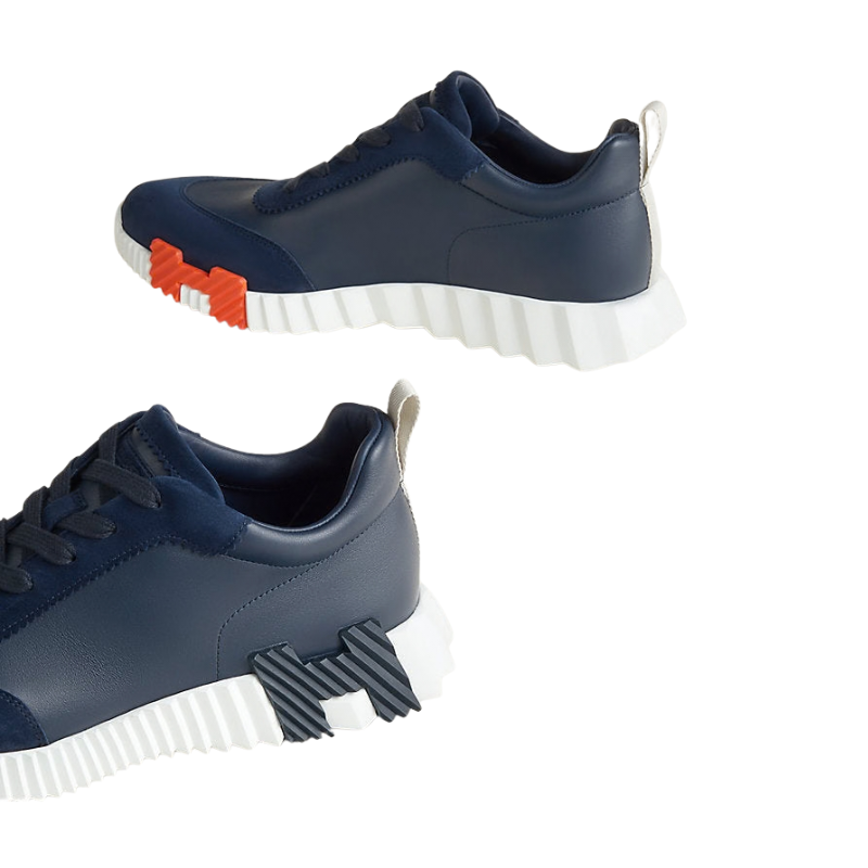 Hermès Bouncing Sneaker 'Bleu Océan' (Men) - الصورة 4