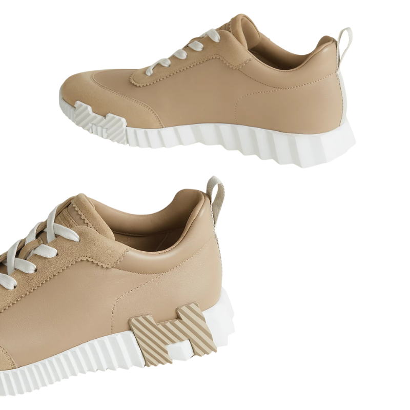 Hermès Bouncing Sneaker 'Beige Lin' (Men) - الصورة 5