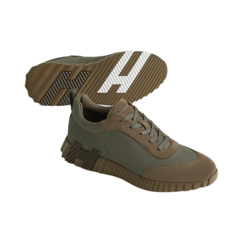 Hermès Bouncing Sneaker 'Vert Toundra' (Men) - الصورة 3