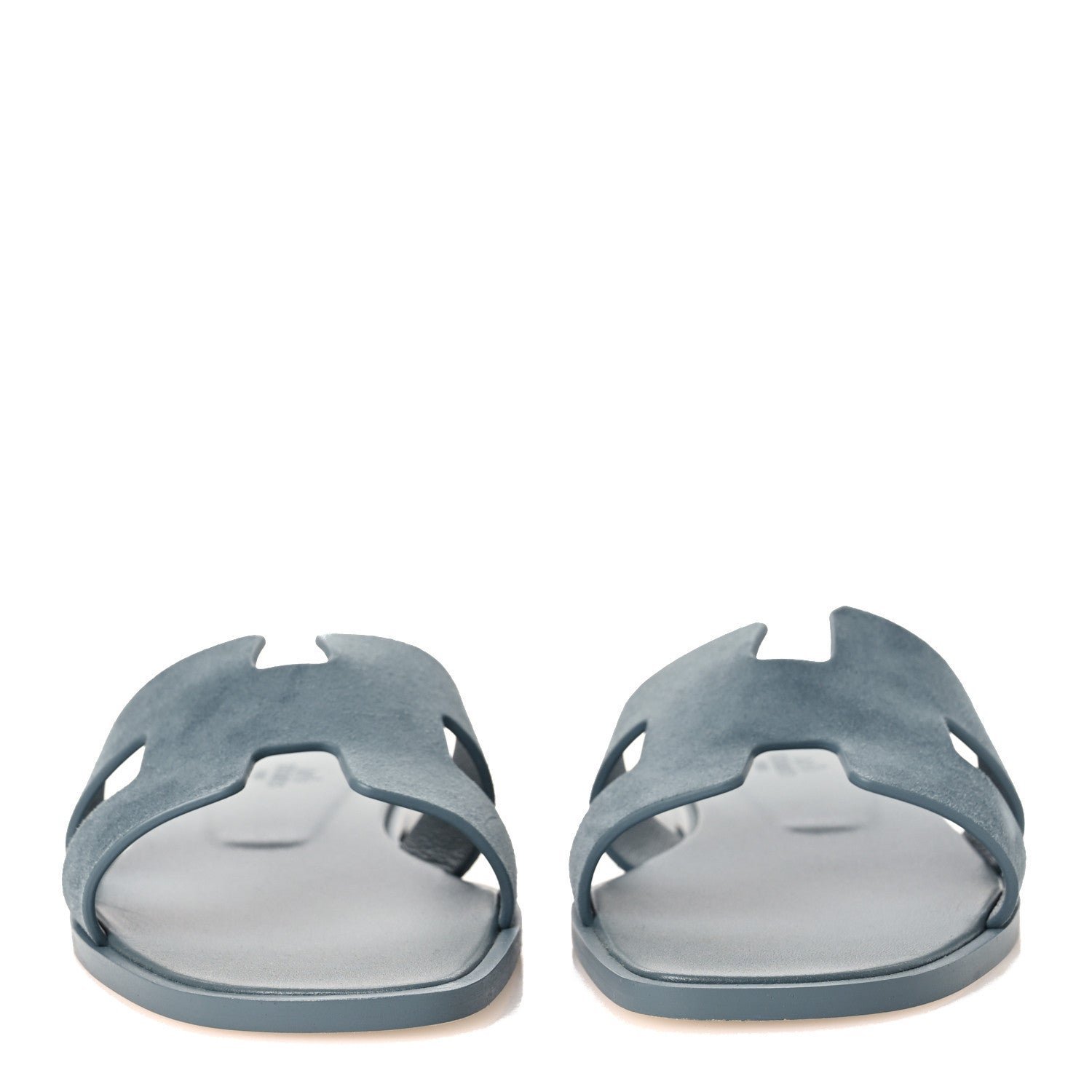 Hermès Oran Sandal 'Fringed Denim - Bleu Tonnerre' (Women) - الصورة 3