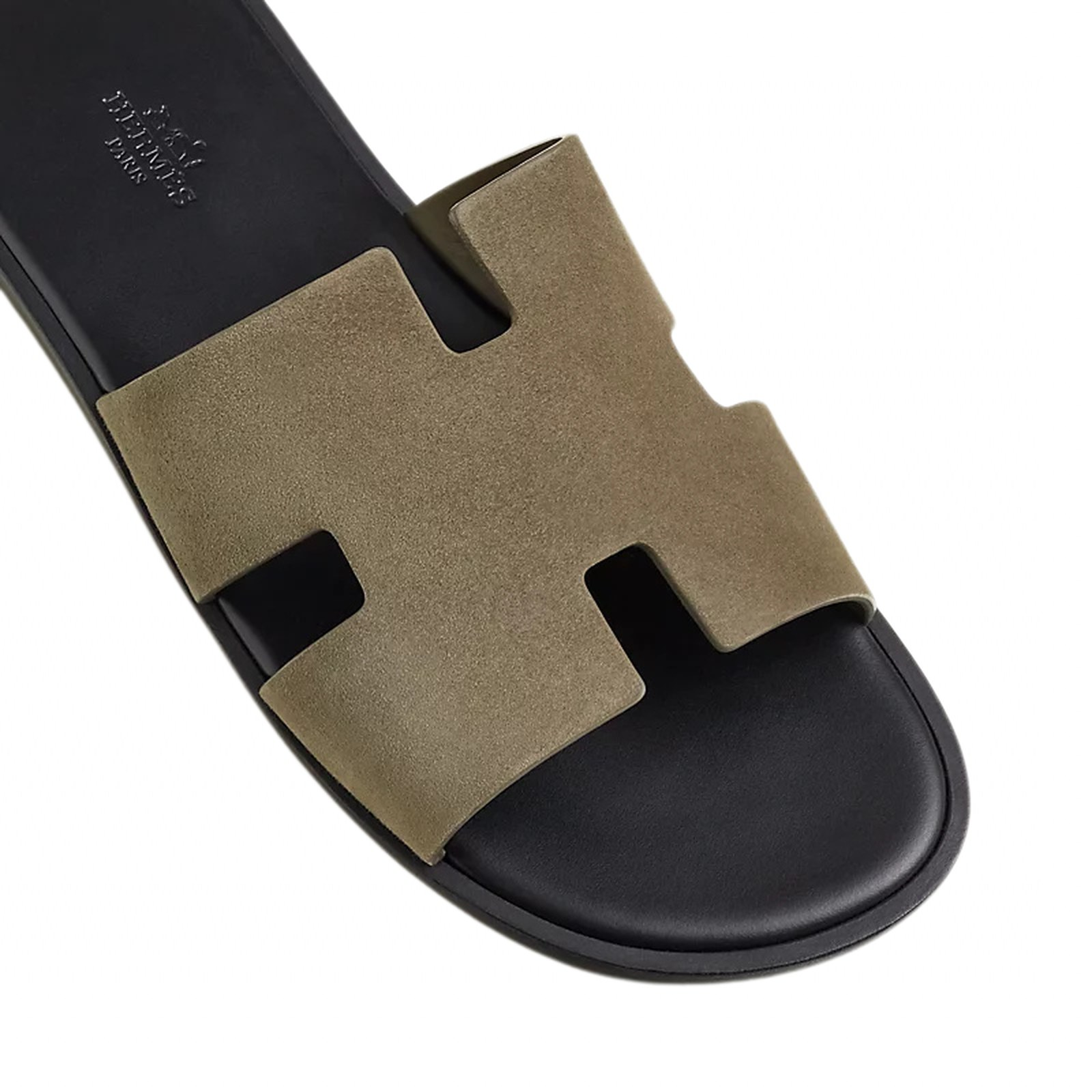 Hermès Haven Slip-On 'Olive Suede' (Men) - الصورة 4