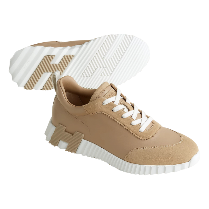 Hermès Bouncing Sneaker 'Beige Lin' (Men) - الصورة 3