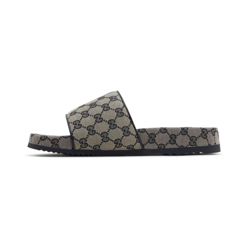 Gucci GG Slide 'Beige Blue Monogram' (Unisex) - الصورة 3
