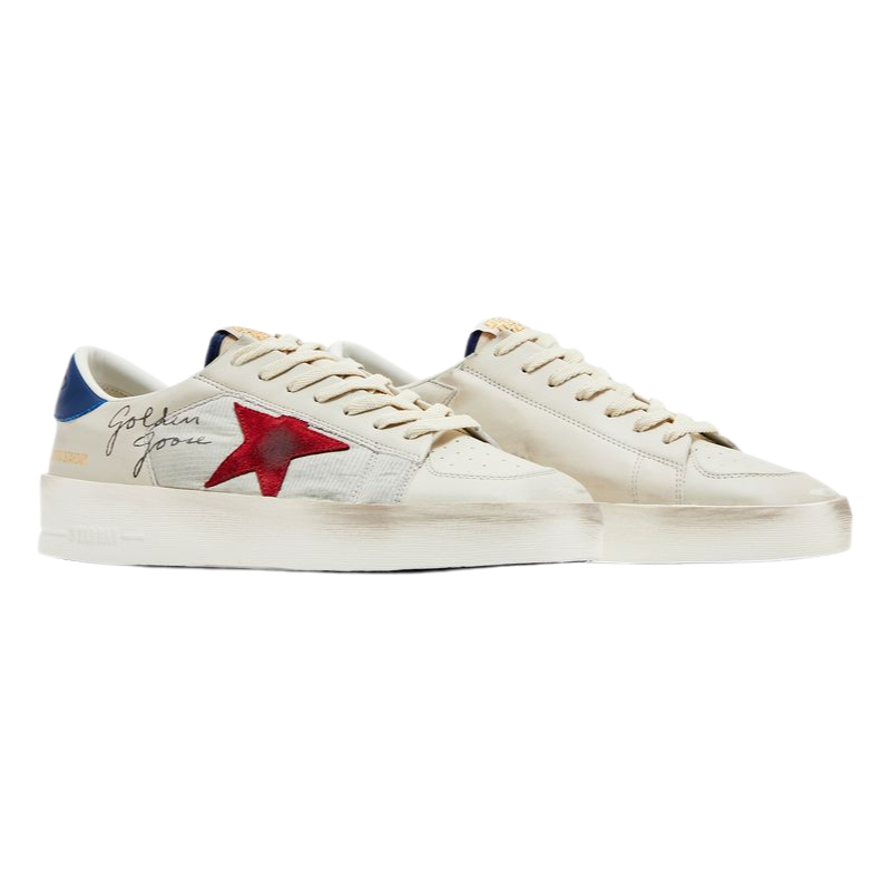 Golden Goose Stardan 'White Blue Red' (Men) - الصورة 3