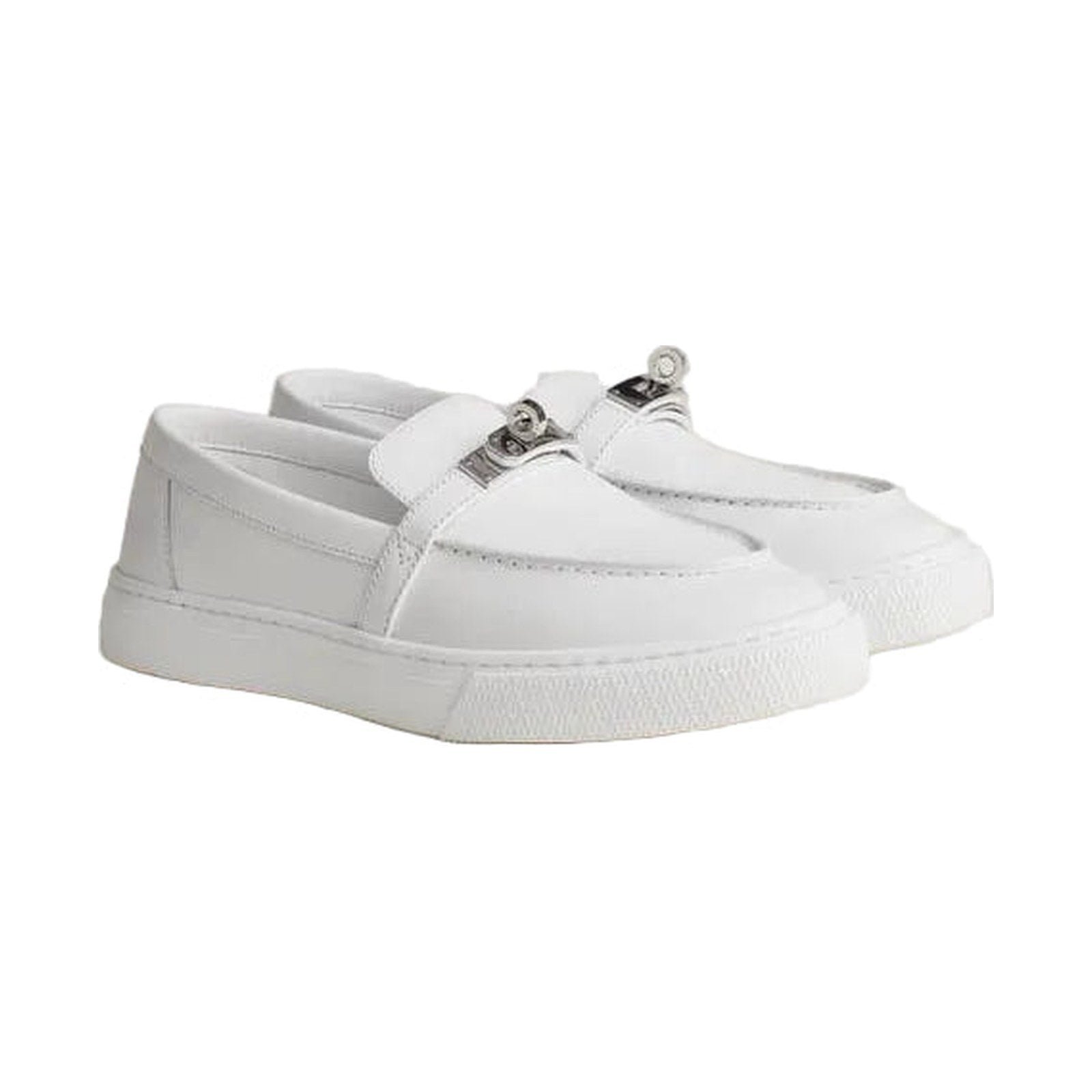 Hermès Game Slip-On Sneaker 'White' (Men) - الصورة 3