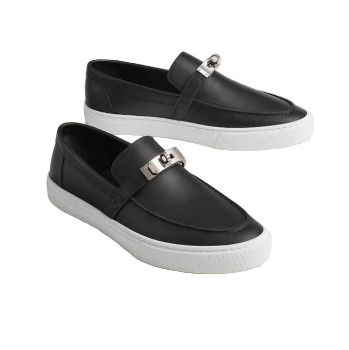 Hermès Game Slip-On Sneaker 'Black' (Men) - الصورة 2
