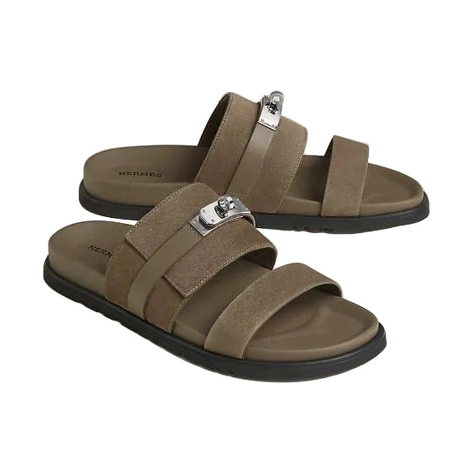 Hermès Jackson Sandal 'Étoupe' (Men) - الصورة 3