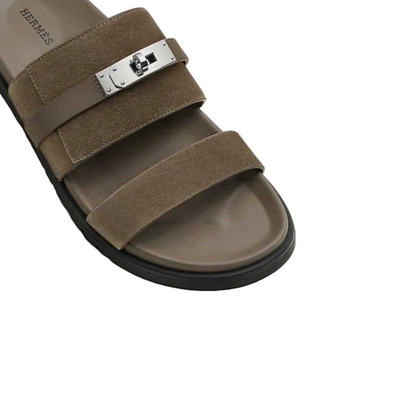 Hermès Jackson Sandal 'Étoupe' (Men) - الصورة 4
