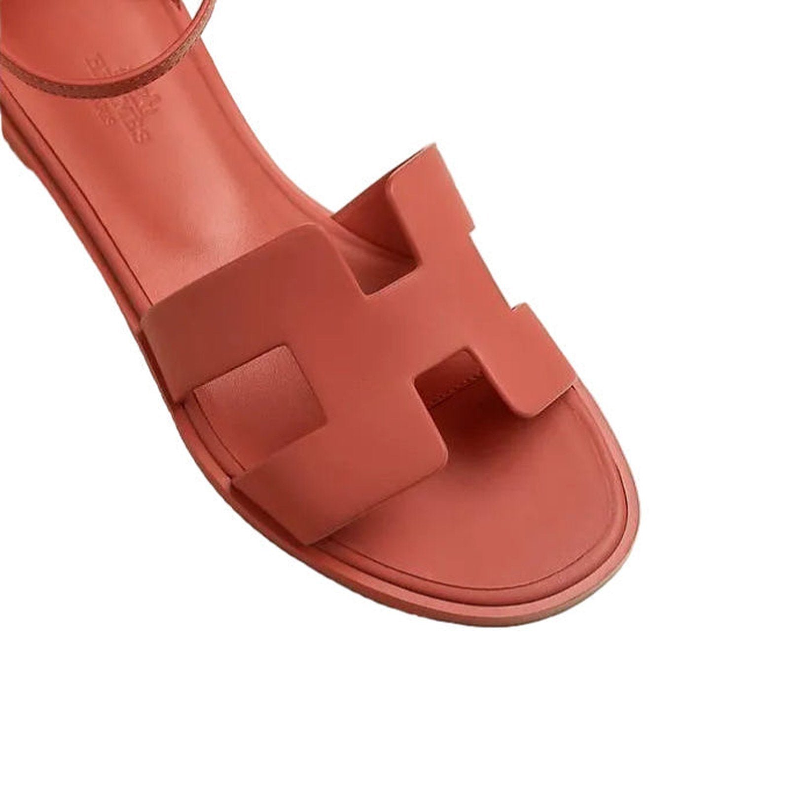Hermès Santorini Sandal 'Étoupe Pink' (Women) - الصورة 4
