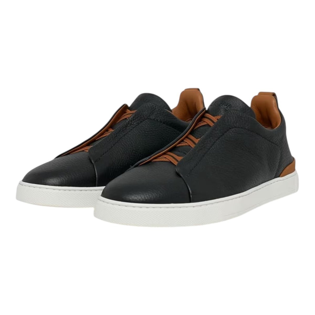 Zegna Triple Stitch™ Sneaker 'Black Deerskin' (Men) - الصورة 3