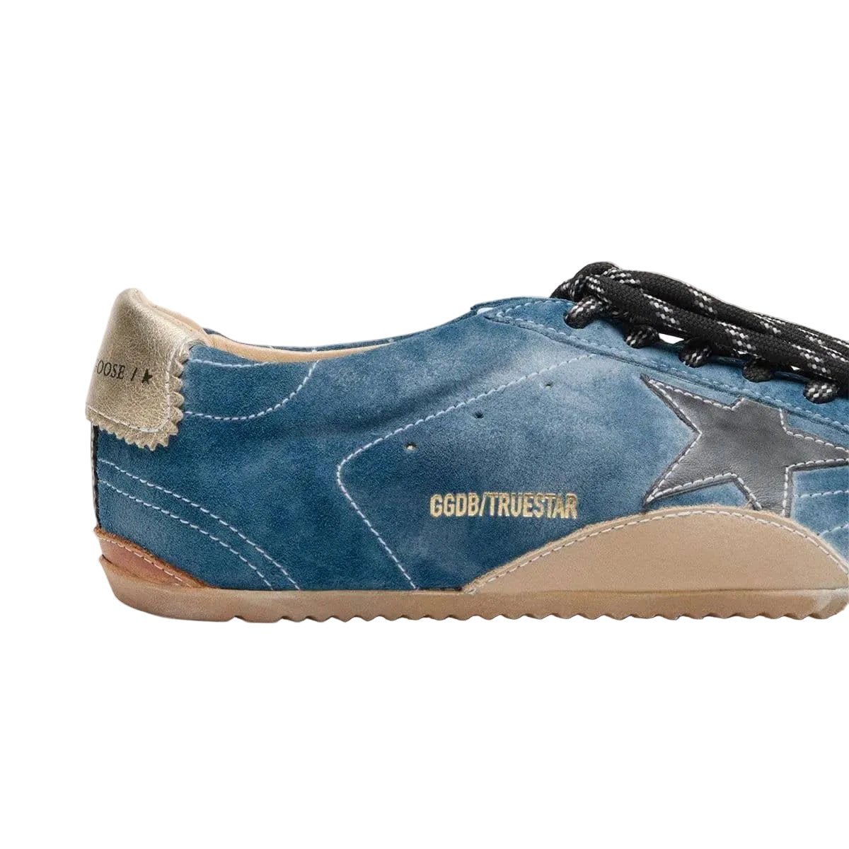 Golden Goose True-Star 'Teal Suede Black Star' (Women) - الصورة 2