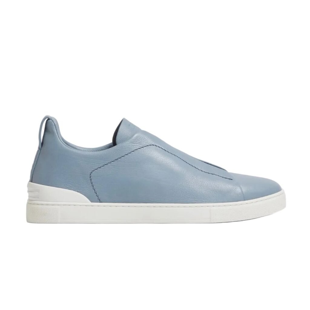 Zegna Triple Stitch™ SECONDSKIN Sneaker 'Light Blue' (Men)
