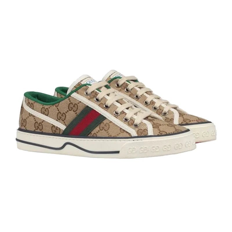 Gucci Tennis 1977 'GG Canvas Beige Ebony' (Women) - الصورة 2
