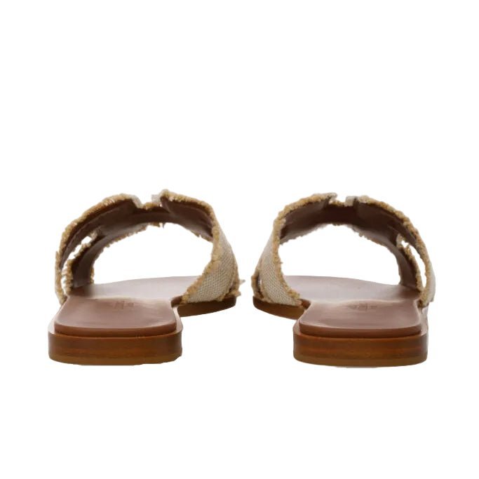 Hermès Oran Sandal 'Beige Linen Canvas' (Women) - الصورة 4