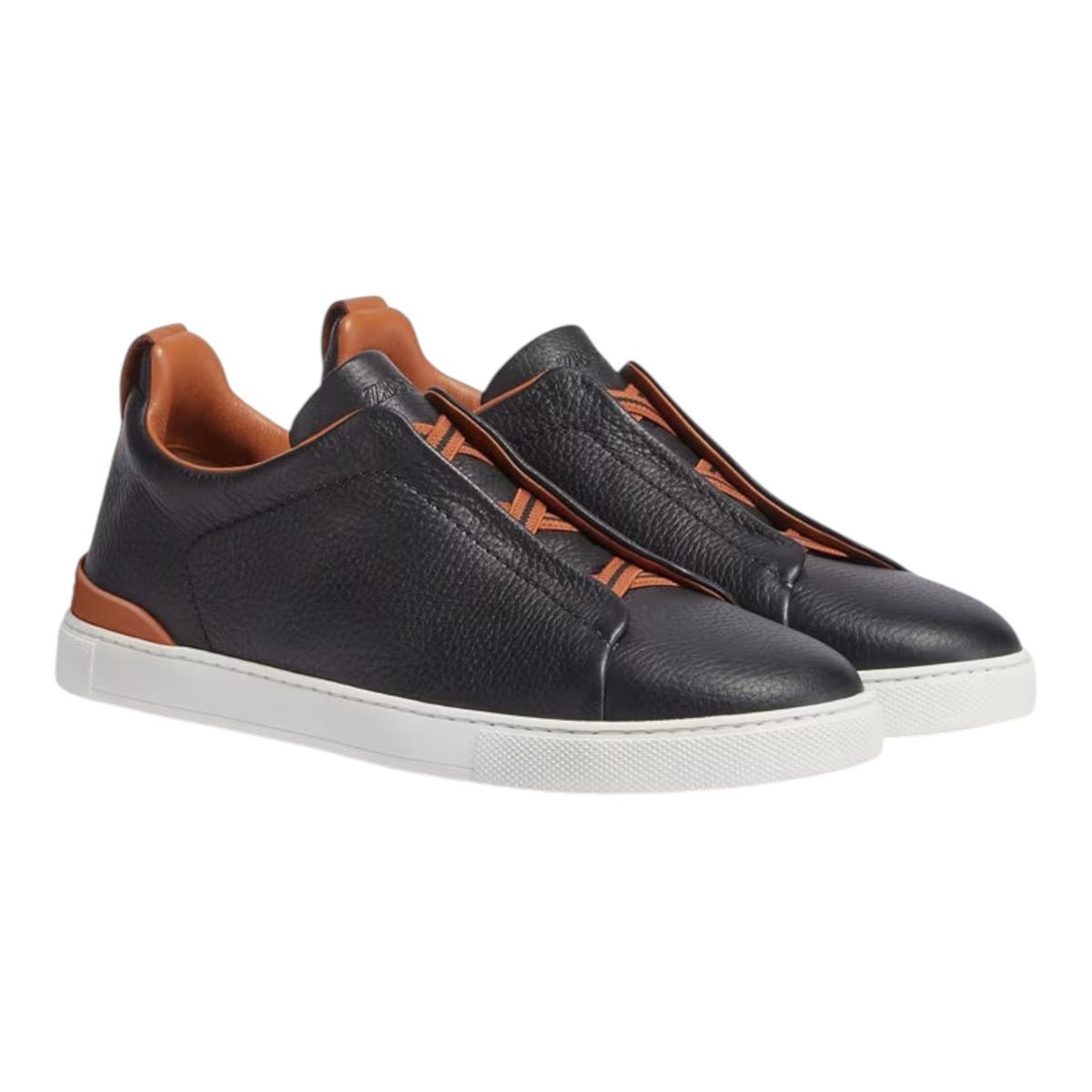 Zegna Triple Stitch™ Sneaker 'Black Deerskin' (Men) - الصورة 2