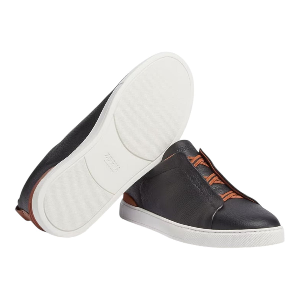 Zegna Triple Stitch™ Sneaker 'Black Deerskin' (Men) - الصورة 6