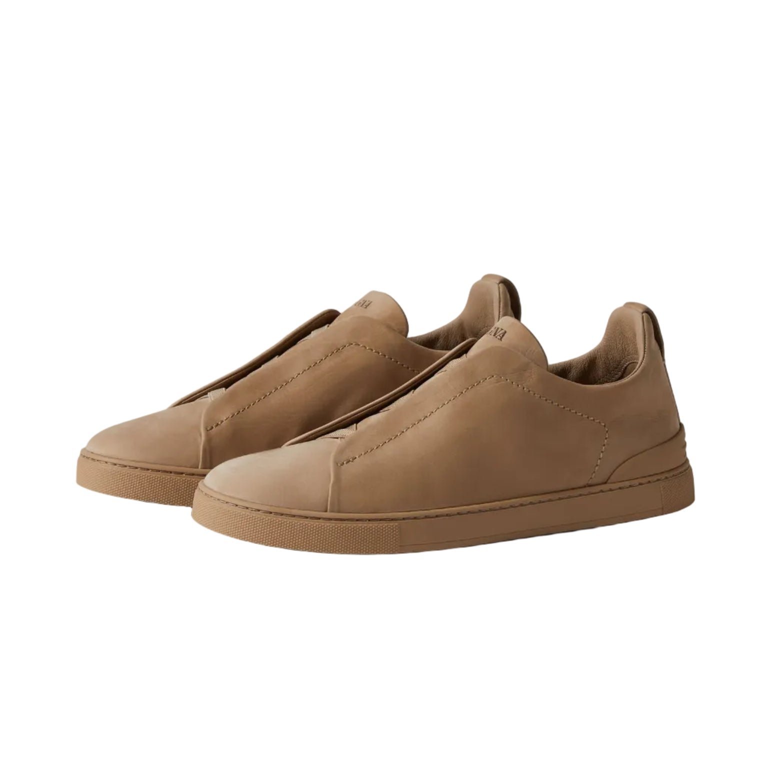Zegna Triple Stitch™ SECONDSKIN Sneaker 'French Beige' (Men) - الصورة 4