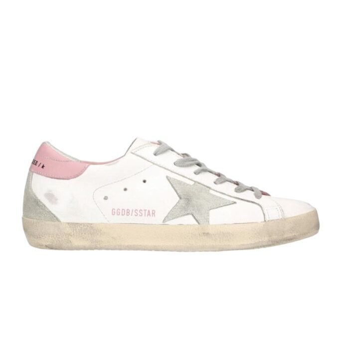 Golden Goose Super-Star 'White Grey Pink' (Unisex)