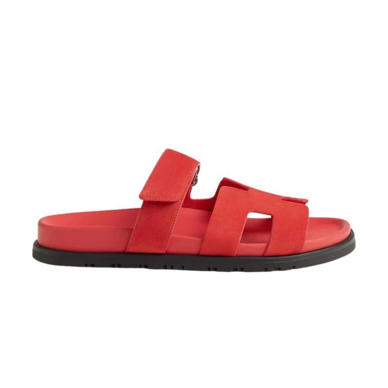 Hermès Chypre Sandal 'Rose Vermillon' (Women)