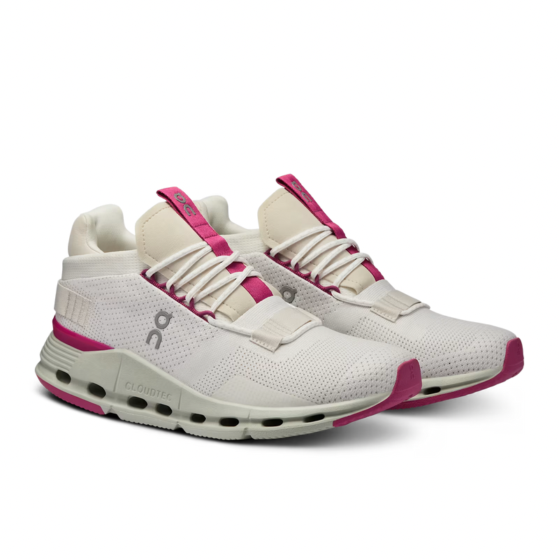 On Cloudnova 'Undyed White Carnation' (Women) - الصورة 3