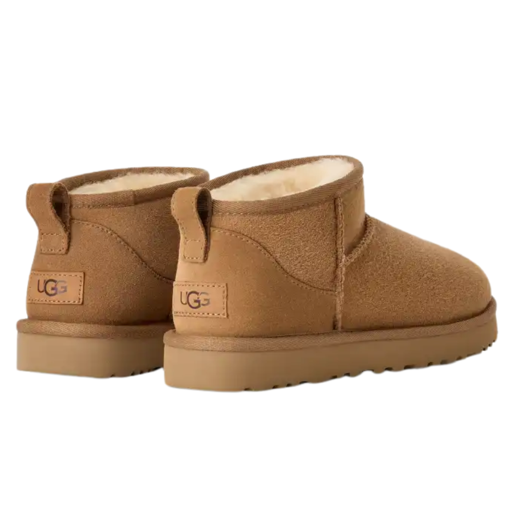 UGG Toddler Classic Ultra Mini Boot 'Chestnut' (Kids) - الصورة 3