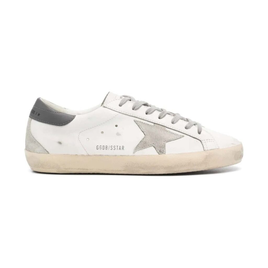 Golden Goose Super-Star Distressed 'White' (Men)