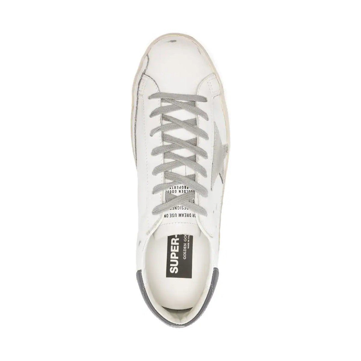 Golden Goose Super-Star Distressed 'White' (Men) - الصورة 4