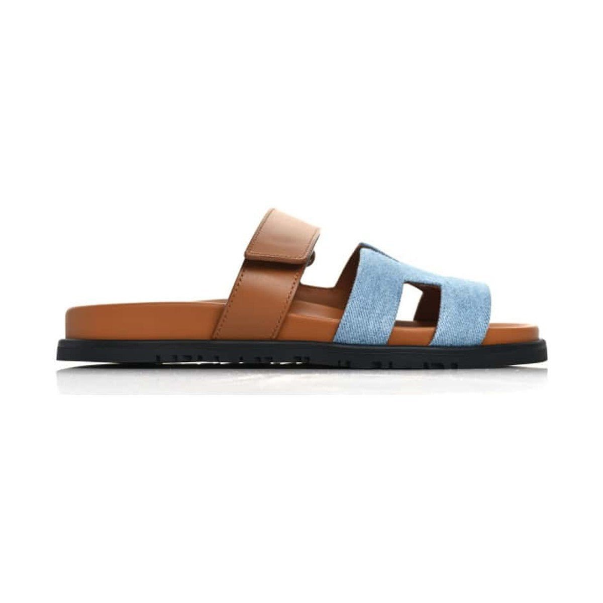 Hermès Chypre Sandal 'Denim Bleu Clair Naturel' (Women)