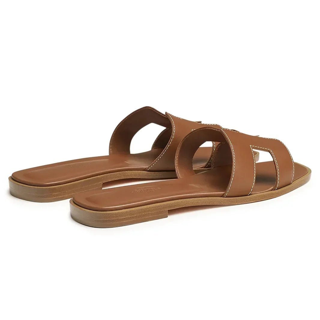 Hermès Oran Sandal 'Gold' (Women) - الصورة 2