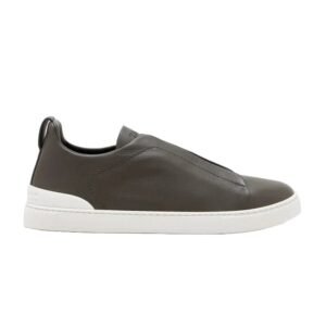 Zegna Triple Stitch™ Sneaker 'Grey Leather' (Men)