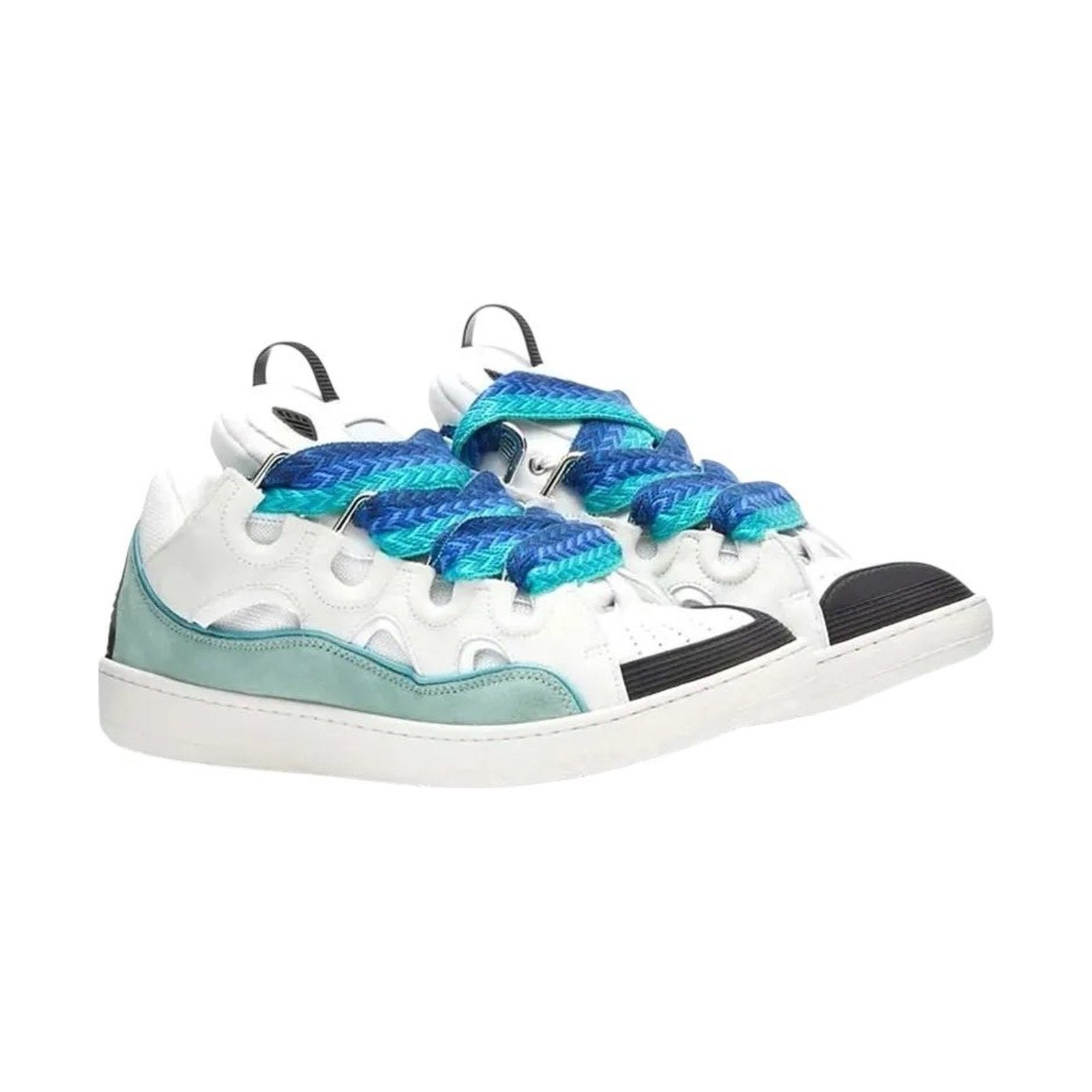 Lanvin Curb Sneaker 'White Blue' (Unisex) - الصورة 2