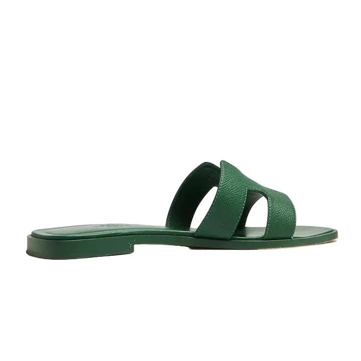 Hermès Oran Sandal 'Vert Lierre' (Women) - الصورة 3